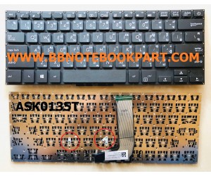 Asus Keyboard คีย์บอร์ด Vivobook S14  S410U S410UN S410UA  X410U  X411 X411U X411UQ  X411UV X411UA  X411SC  S4000U S4200 S4100 S14 UX331 X406  ภาษาไทย อังกฤษ  
